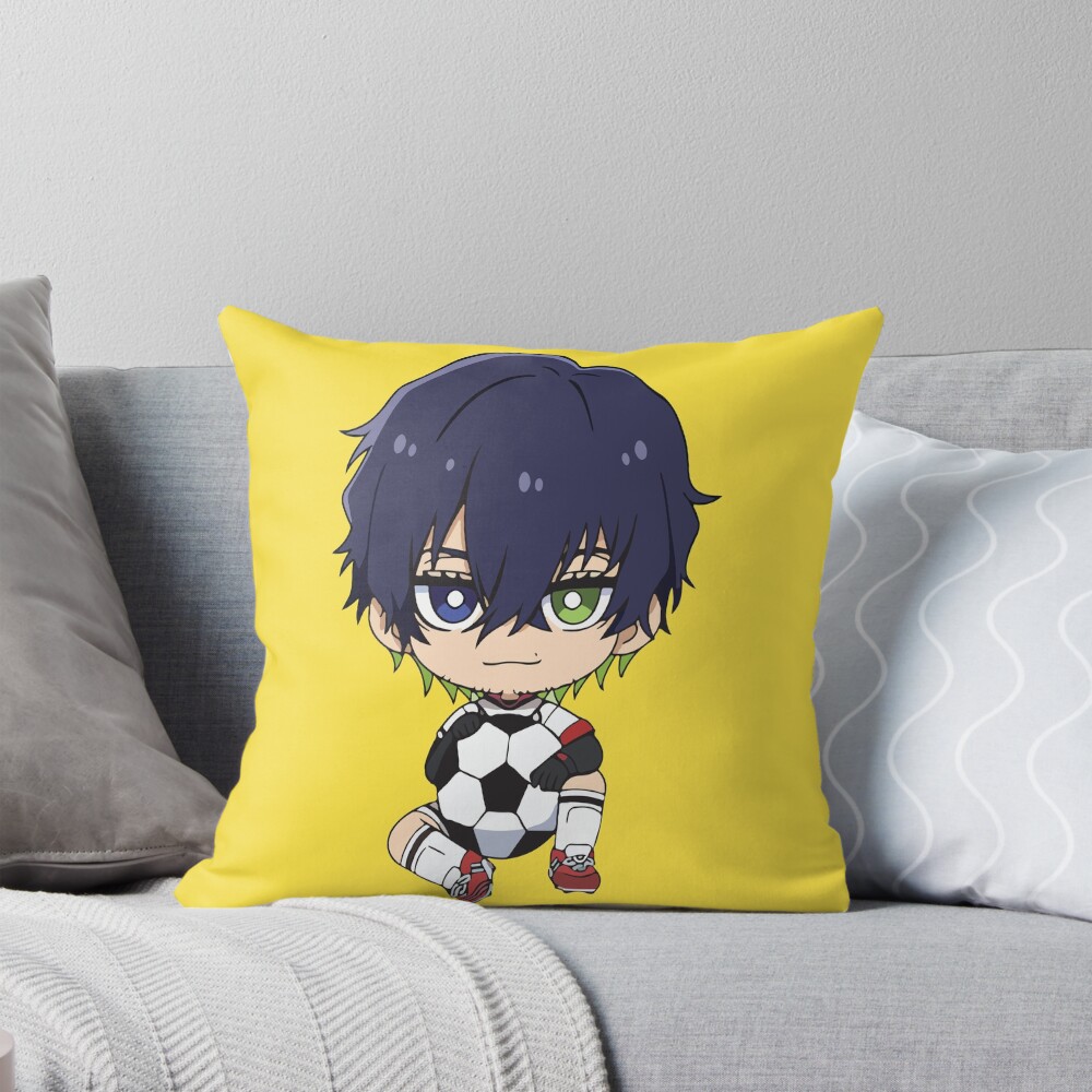 Oliver Aiku Blue Lock Anime Throw Pillow