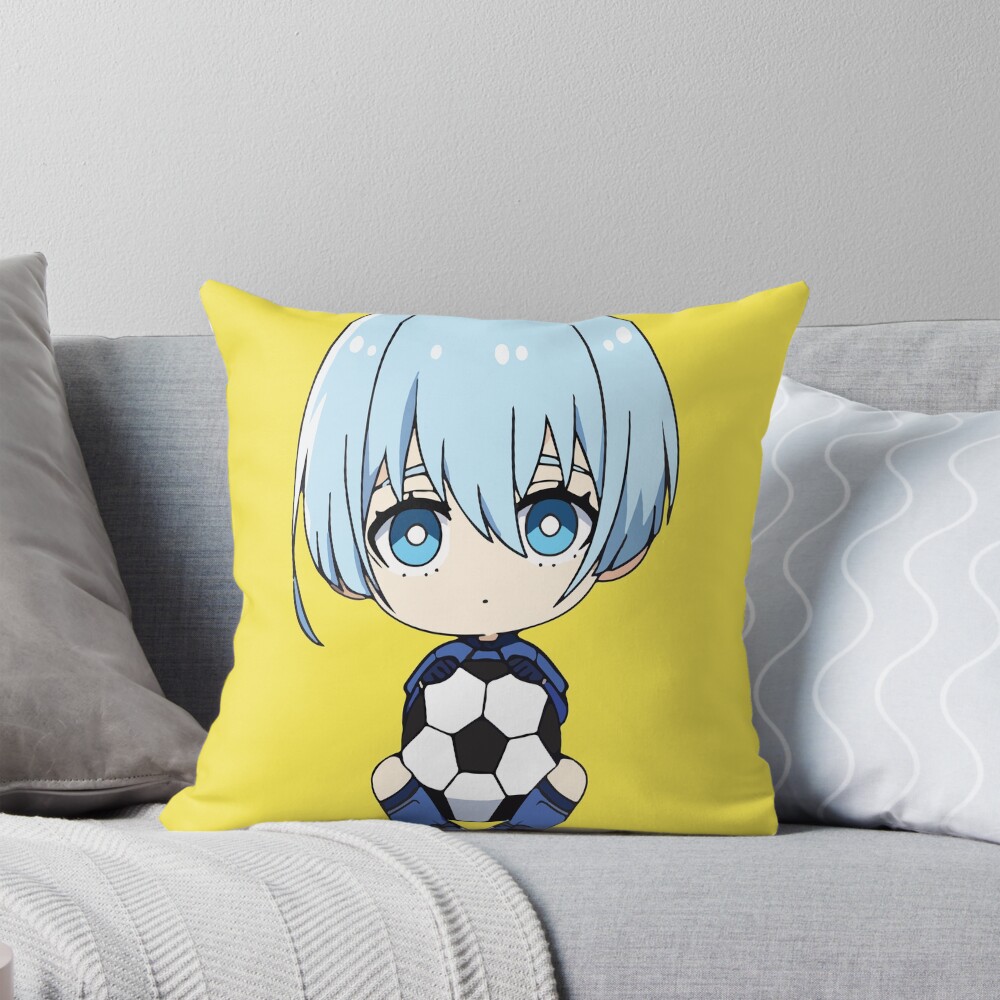Yo Hiori Blue Lock Anime Throw Pillow