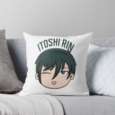 Blue Lock Itoshi Rin Throw Pillow