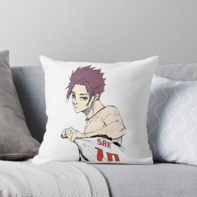 Itoshi Sae Hot Boy Throw Pillow