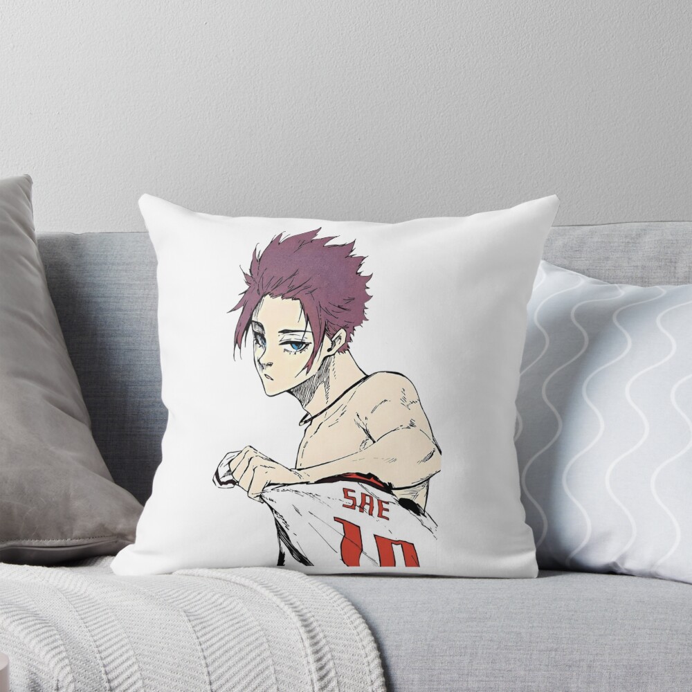 Itoshi Sae Hot Boy Throw Pillow