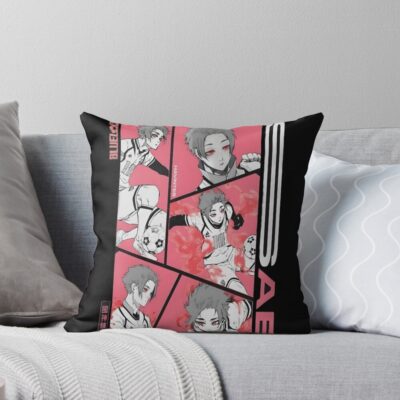 Blue Lock Sae Itoshi Throw Pillow