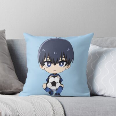 Yoichi Isagi Blue Lock Anime Throw Pillow