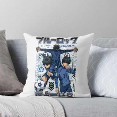 Yoichi Isagi Throw Pillow