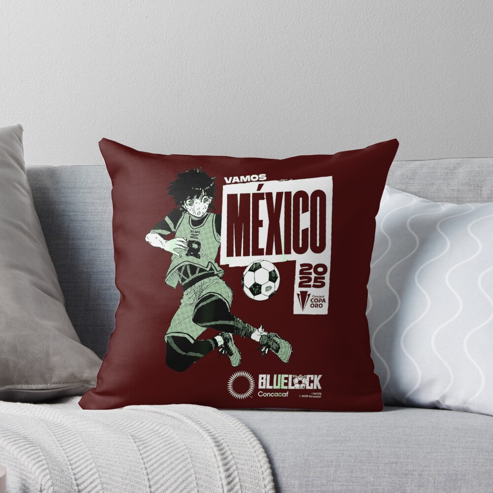 Bachira In Gold Cup 2025 Throw Pillow