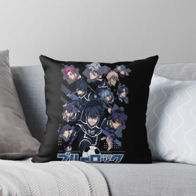 Blue Lock Eleven Throw Pillow